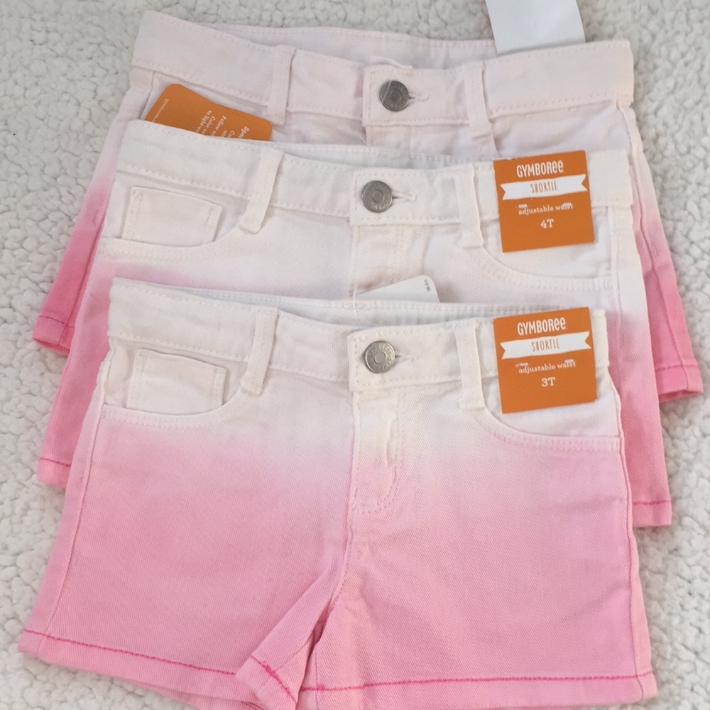 Girls shortie shorts
